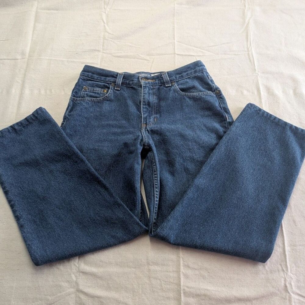 Liz Claiborne Lizwear Jeans Women’s 6 Relaxed Fit High Rise 100% Cotton
